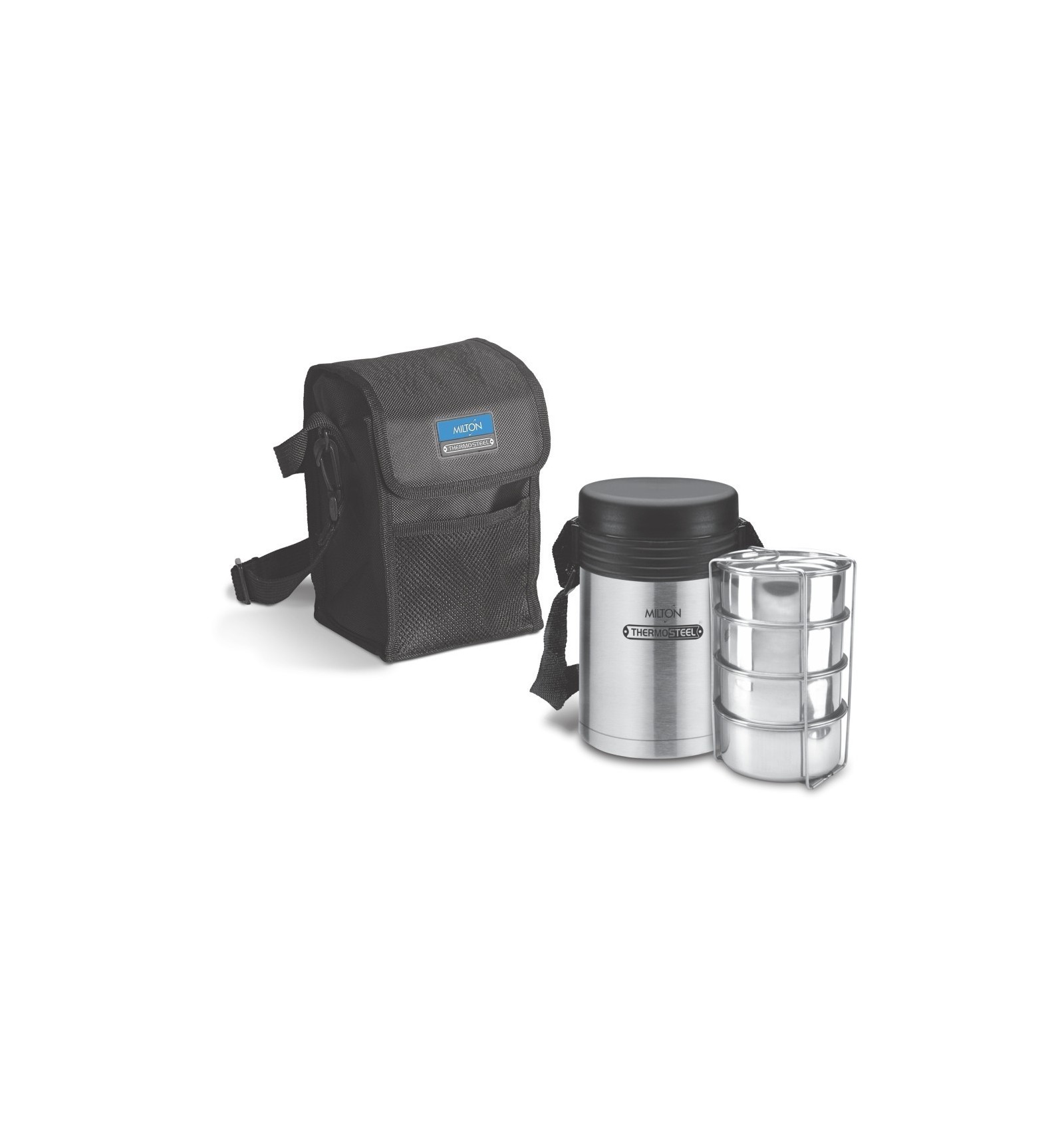 steel tiffin box with bag