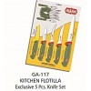 GLARE KITCHEN FLOTILLA (Exclusive 5 Pcs. Knife Set)