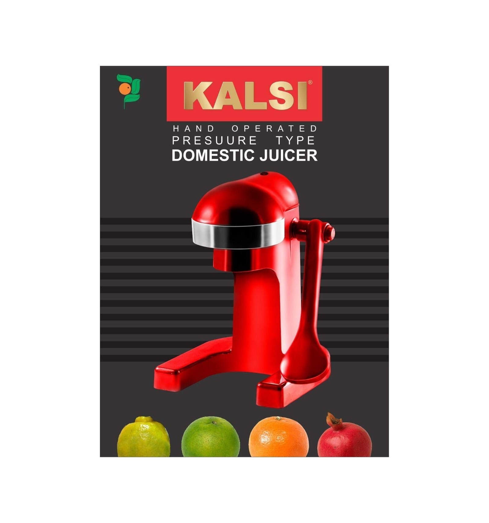Kalsi Compact Juicer For Citrus Fruits Pomegranate and Citrus Juicer