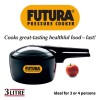 Hawkins Futura Hard Anodised Induction Compatible Pressure Cooker 3 Litre