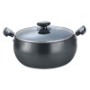 Prestige Hard Anodised Cookware Lifetime Induction Base Sauce Pan, 240mm, Black sku code 30496