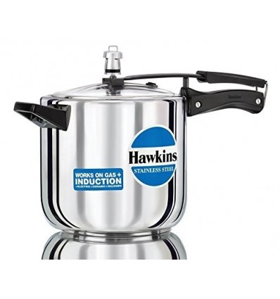 Hawkins Stainless Steel 6.0 Litre Pressure Cooker