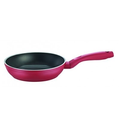 Prestige Dura Plus Forged Fry Pan, 22cm, Red