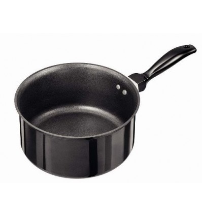 Hawkins Futura Non-Stick Sauce Pan, 3 Litres Black
